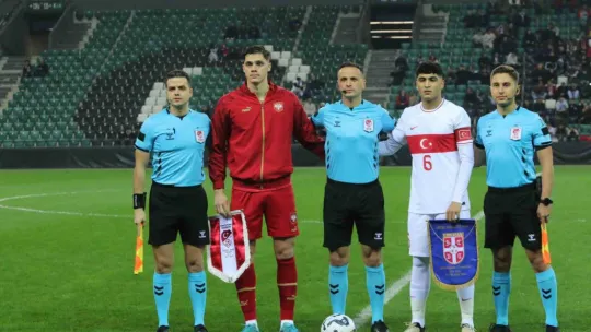 Türkiye U21 Milli Takımı Kocaeli'de Sırbistan'a mağlup oldu