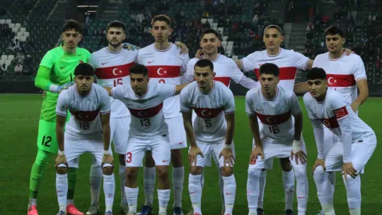 Türkiye U21 Milli Takımı Kocaeli'de Sırbistan'a mağlup oldu