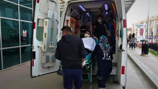Hidrolik yağ kazanı patladı: 3 yaralı