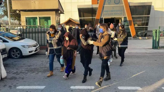 Hırsızlık çetesine büyük operasyon: Adliyeye sevk edildiler
