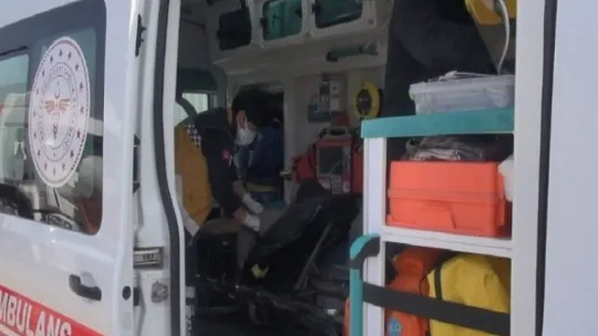 Hurda kesme makinasına elini kaptıran şahıs yaralandı