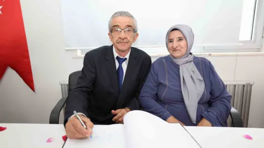 Huzurevinde tanışıp dünyaevine girdiler