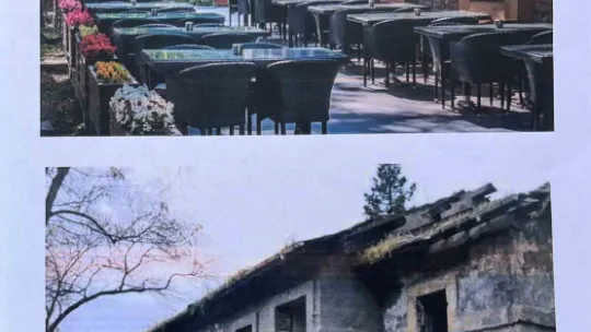 İçeride müşteri varken restoranı mühürlediler