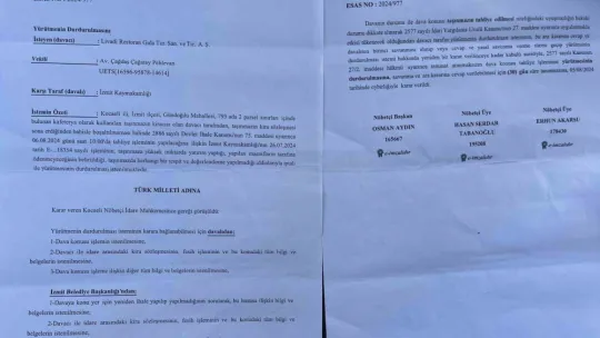 İçeride müşteri varken restoranı mühürlediler