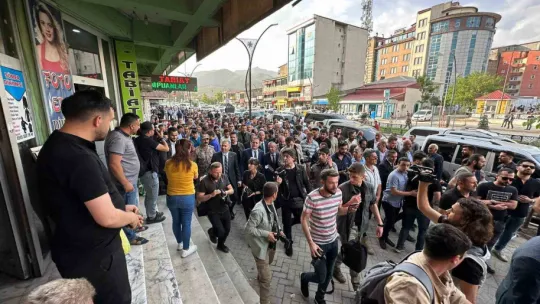 Bakan Yerlikaya Yüksekova'da