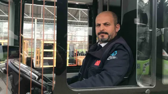 Takdir toplayan sürücü o anları anlattı