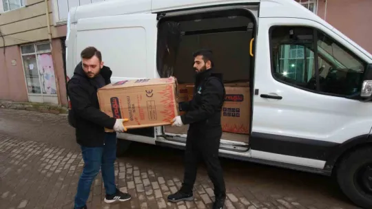 Kocaeli'de soba dağıtılıyor