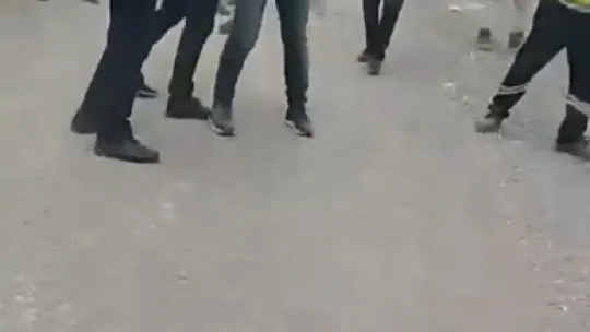 İki belediyenin çalışanları birbirine girdi
