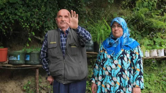İki gözü görmese de, gönül gözü ona neler yaptırıyor neler!
