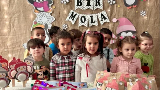 İlk karneleri KO-MEK'ten
