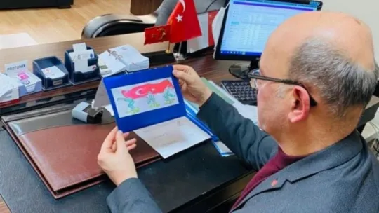 İlkokul öğrencisinden ilçe sağlık müdürüne anlamlı mektup