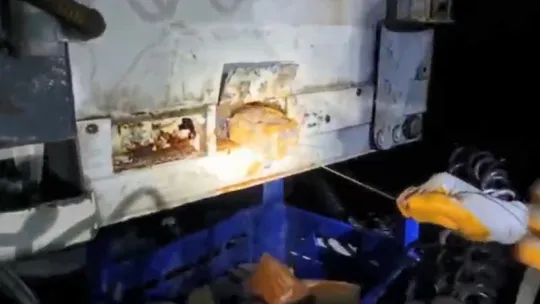İpin ucundan 45 kilo eroin çıktı