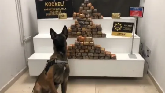 İpin ucundan 45 kilo eroin çıktı