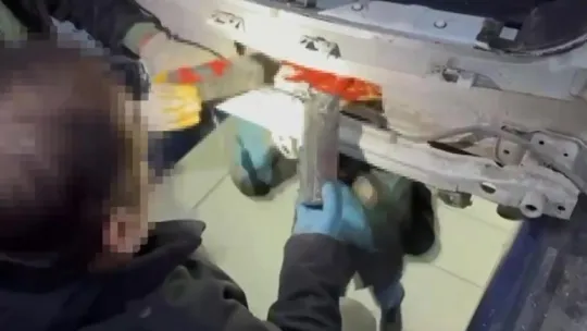 İran plakalı araçtan 34 kilo eroin çıktı