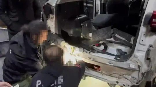 İran plakalı araçtan 34 kilo eroin çıktı