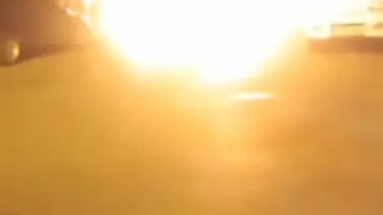 İş yerinde önce yangın çıktı sonra patlama oldu