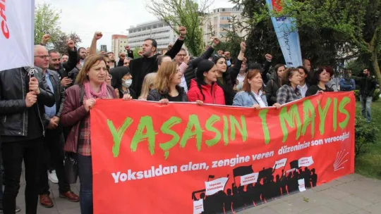 İşçi kenti Kocaeli'de binlerce işçi 1 Mayıs'ta buluştu