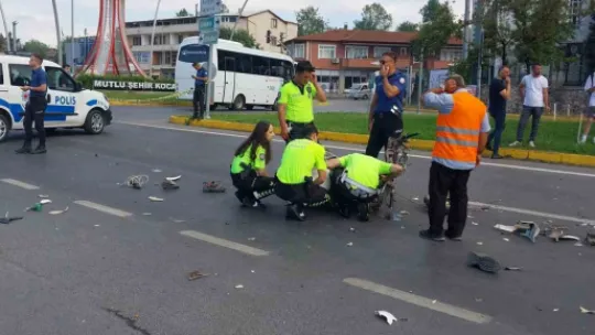İşe gitmek için yola çıkan motosikletli kazada hayatını kaybetti