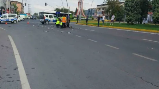 İşe gitmek için yola çıkan motosikletli kazada hayatını kaybetti