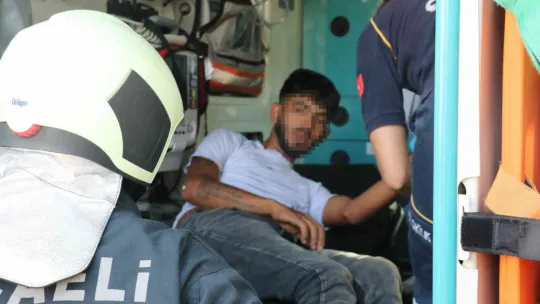İskele demirlerini çalmak istedi, bin pişman oldu