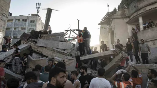 İsrail'in Gazze'ye saldırılarında can kaybı 9 bin 488'e yükseldi
