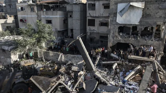 İsrail'in Gazze'ye saldırılarında can kaybı 9 bin 488'e yükseldi
