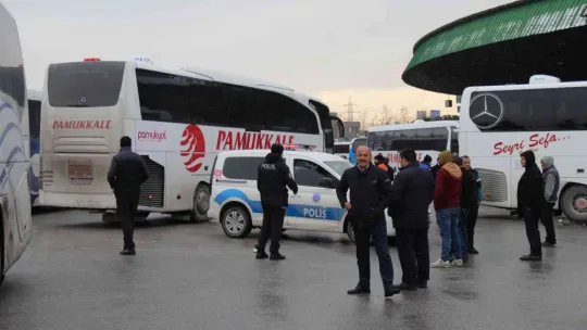 İstanbul'a girişler yasaklanınca otogarda yoğunluk