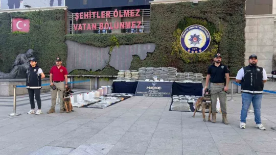 Dev uyuşturucu operasyonu: 512 kilo 786 gram uyuşturucu ele geçirildi