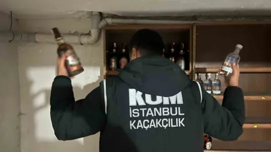 İstanbul'da sahte içki operasyonu: 1 gözaltı
