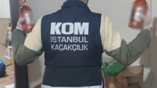 İstanbul'da sahte içki operasyonu: 1 gözaltı