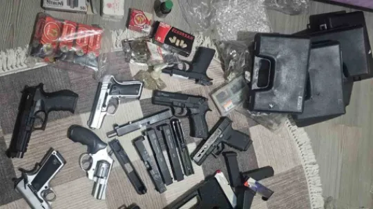 Silah kaçakçısına operasyon