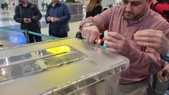 İstanbul Havalimanı'nda oy verme işlemi başladı
