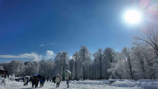 İstanbul, Kartepe'ye akın etti