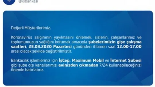 İşte bankaların yeni mesai saatleri!