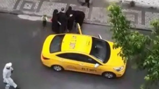İşte o taksicinin cezası!