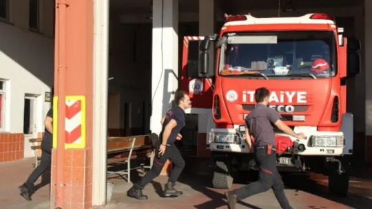 İtfaiyecilerin ölümden döndüğü o anlar