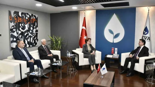 İYİ Parti lideri Akşener'den Babacan'a taziye ziyareti
