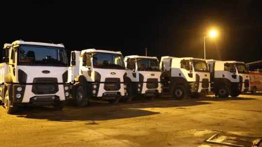 İzmit Belediyesi araç filosunu büyüttü