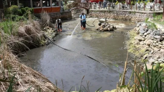 İzmit Belediyesi Ekopark'ı halkın mutlu anlarına hazırlıyor