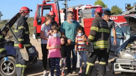 İzmit-Kandıra yolunda zincirleme kaza: 2 yaralı!