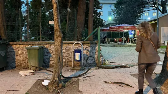 İzmit Körfezi'nde fırtına