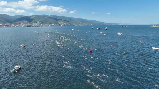 2 bin 650 metre kulaç attılar