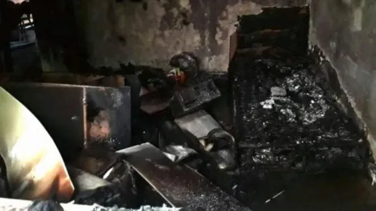 İzmit Kozluk Mahallesi'nde korkutan yangın!