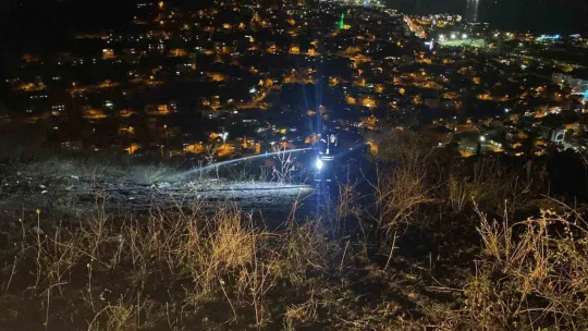 İzmit'te 20 dönümlük alan küle döndü