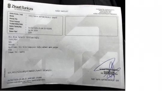 İzmit'te 6 yaşındaki çocuğun bağışı duygulandırdı!