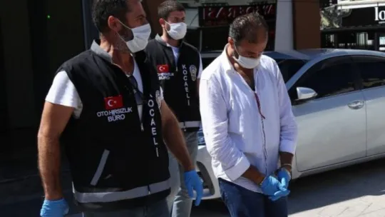 İzmit'te otomobil hırsızları adliyeye sevk edildi!