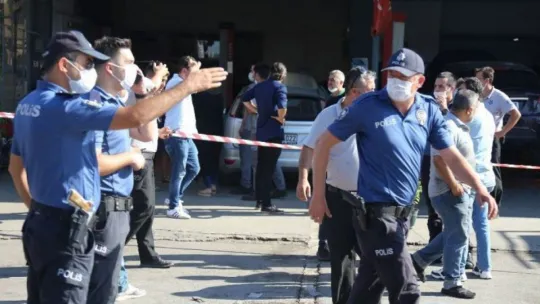 İzmit'teki silahlı saldırı kamerada