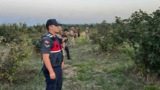 Jandarma fındık hırsızlarına karşı nöbette