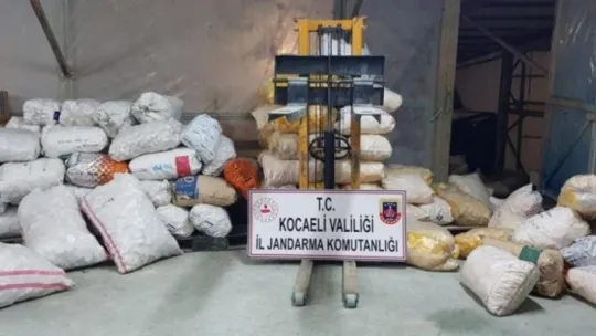 Jandarmadan 20 milyon TL'lik operasyon!