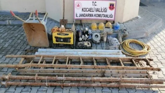Kaçak define avcıları böyle yakalandı!